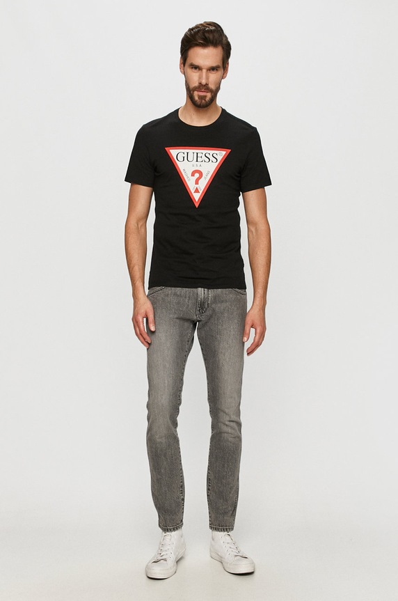 Guess - T-shirt M1RI71.I3Z11 M1RI71.I3Z11 czarny AA00
