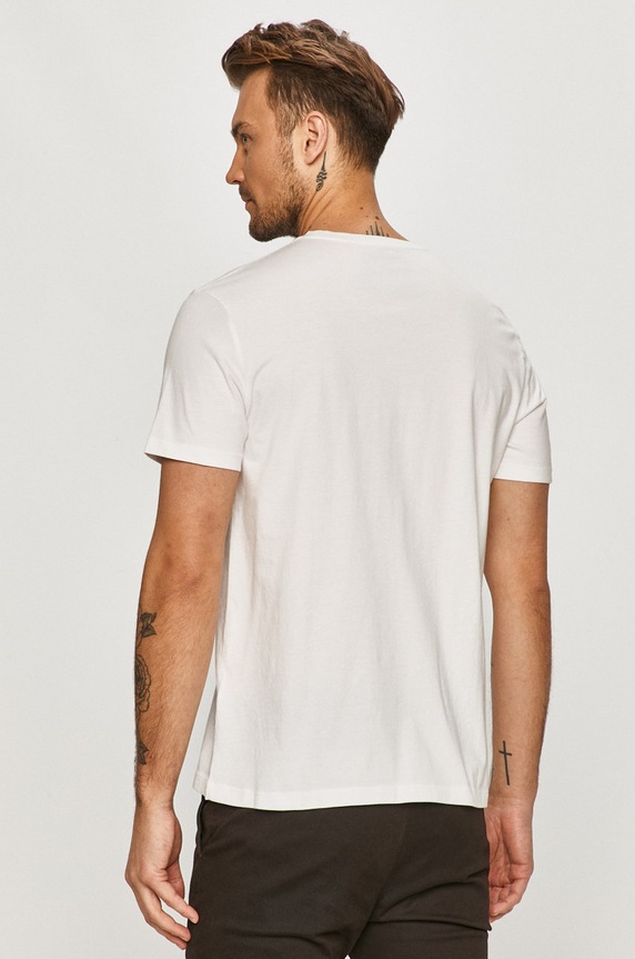 Îmbrăcăminte AllSaints - Tricou MG084T alb