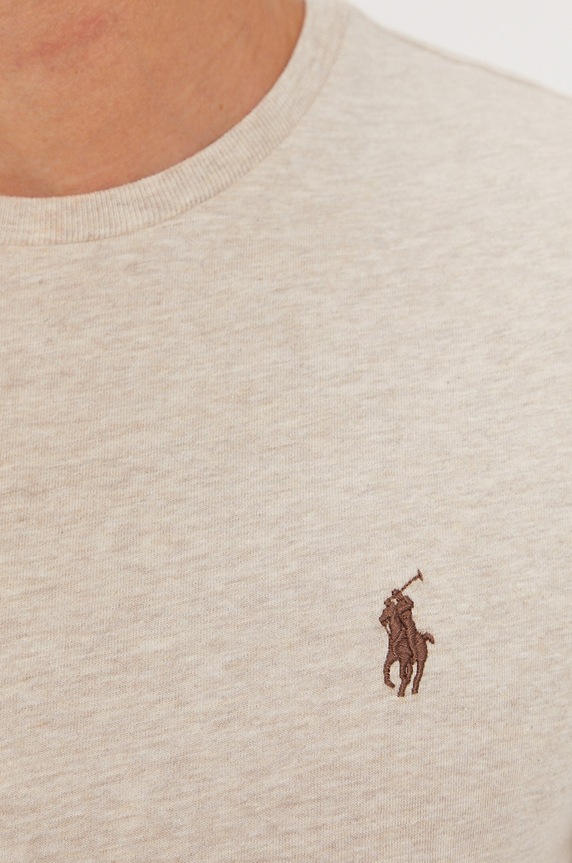 Μπλουζάκι Polo Ralph Lauren 710671438203 μπεζ