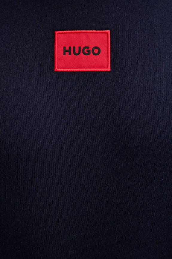 HUGO basic tričko pánske bavlnené Diragolino212 50447978 tmavomodrá