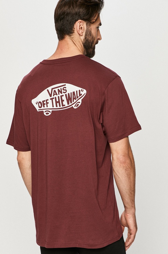 Odzież Vans - T-shirt VN0A2YQVK1O1 fioletowy