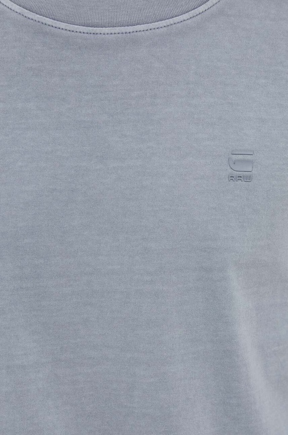 G-Star t-shirt męski bawełniany Lash D16396.2653 szary