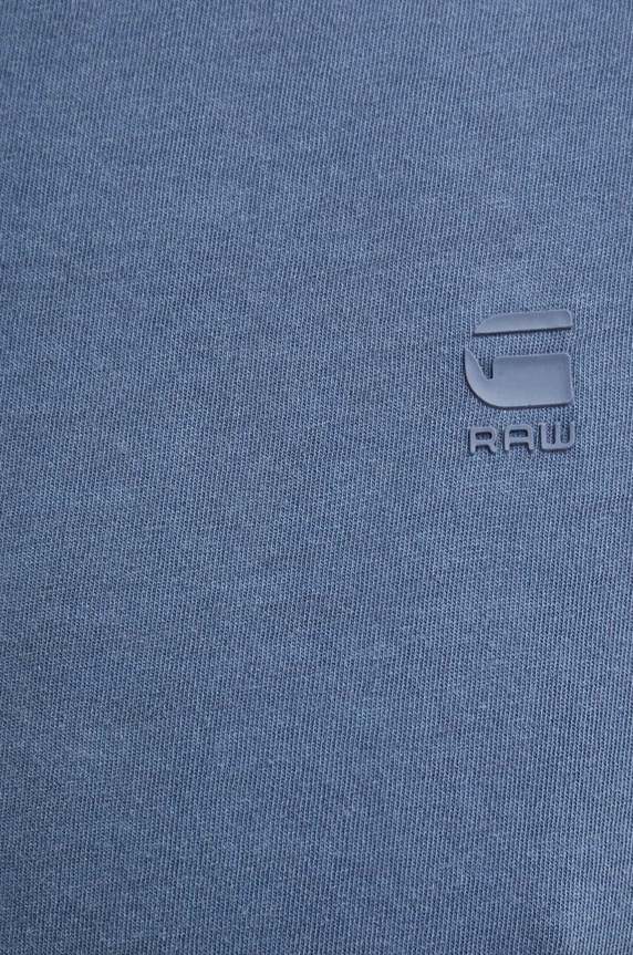 G-Star majica za muškarce od pamuka Lash D16396.2653 mornarsko plava