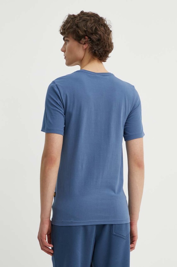 Oblečenie Tričko G-Star Slim base D19070.C723 modrá