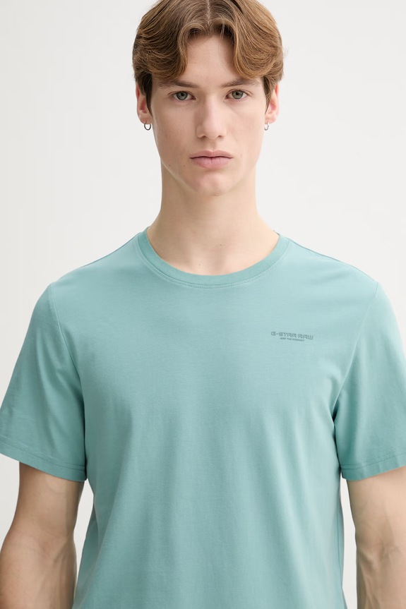Μπλουζάκι G-Star Raw τιρκουάζ D19070.C723