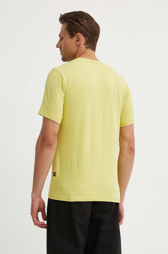 Odzież G-Star t-shirt Slim base D19070.C723 zielony