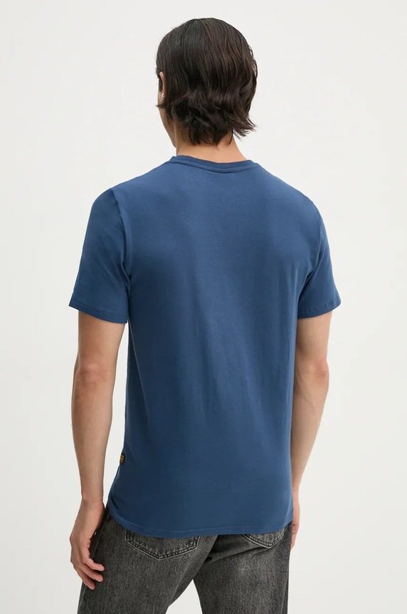 Oblečenie Tričko G-Star Slim base D19070.C723 modrá