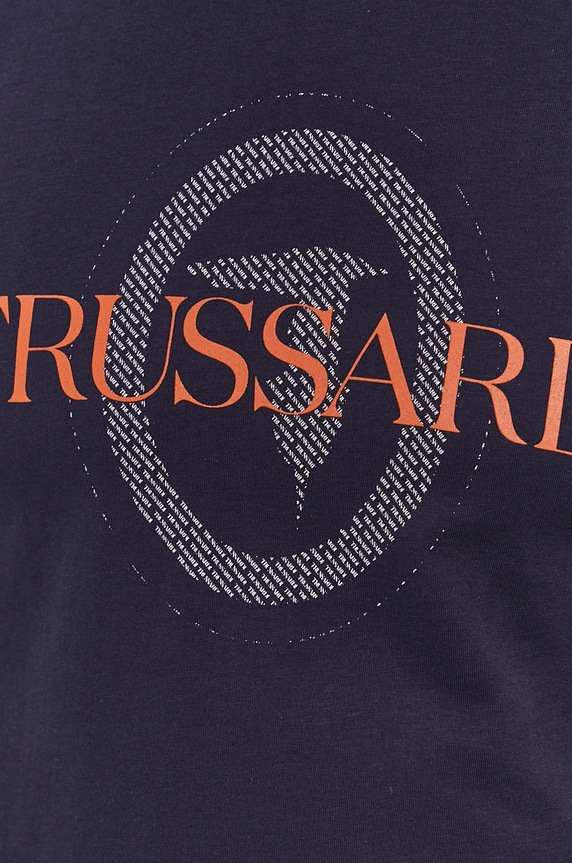 Trussardi Jeans T-shirt 52T00507.1T003076 granatowy