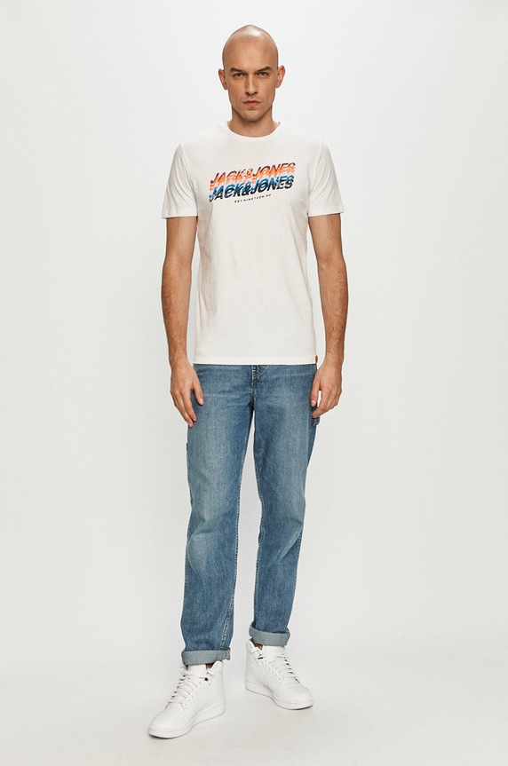 Jack & Jones - Tričko 12186212 bílá AA00