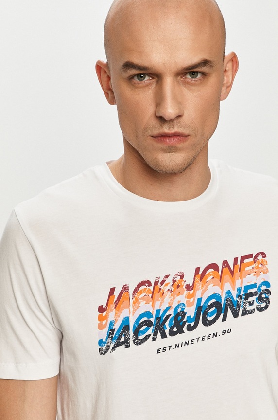 Jack & Jones - Tričko bílá 12186212