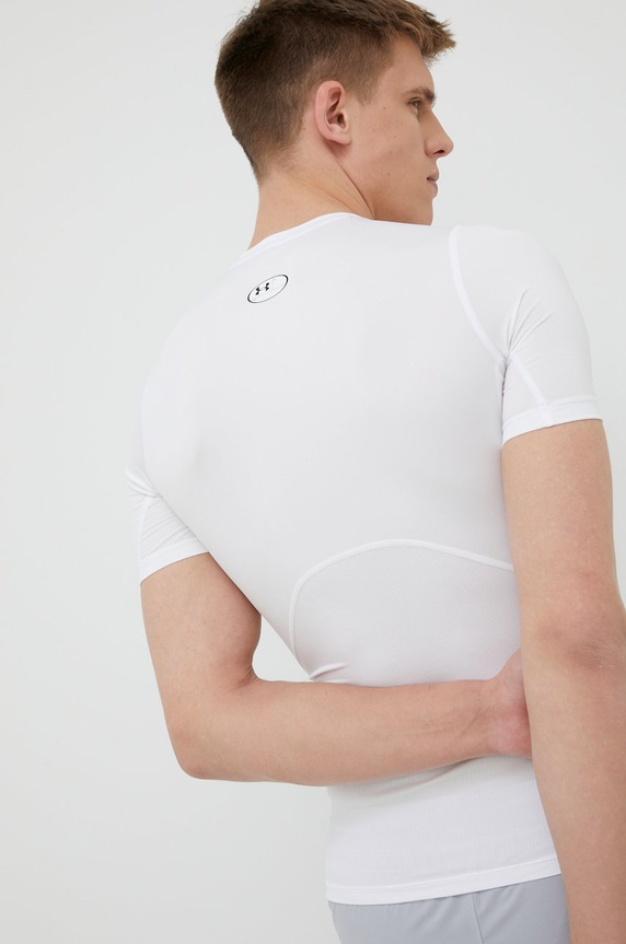 Ρούχα Μπλουζάκι προπόνησης Under Armour 1361518 λευκό