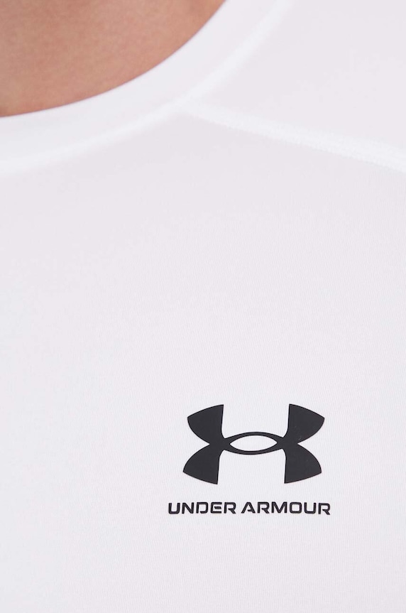 Kratka majica za vadbo Under Armour 1361683 bela