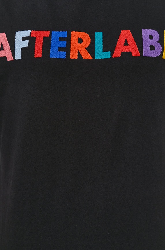 After Label T-shirt AL139.J1/R2 czarny