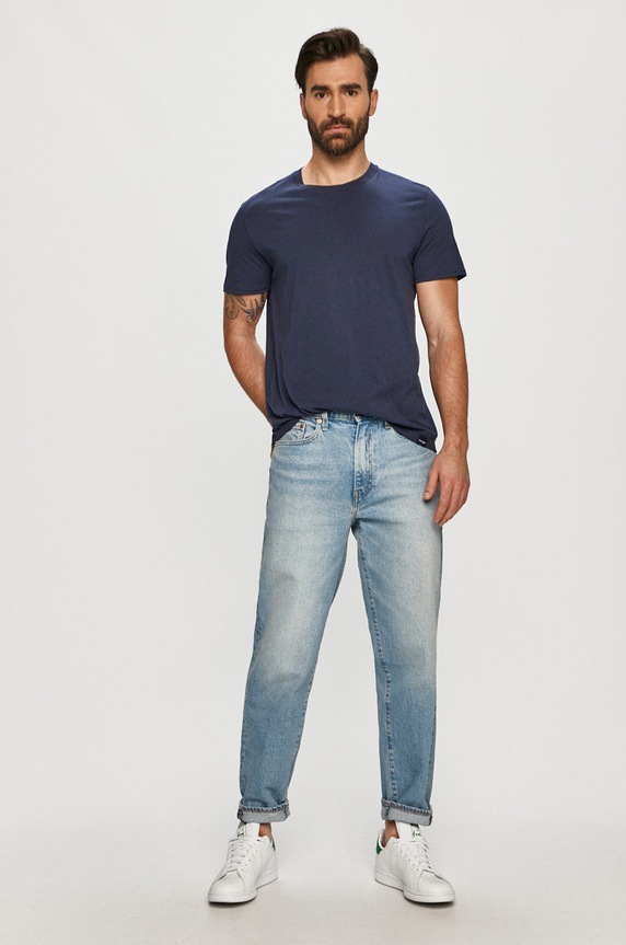 Wrangler - Majica (2-pack) siva W7BADHX37