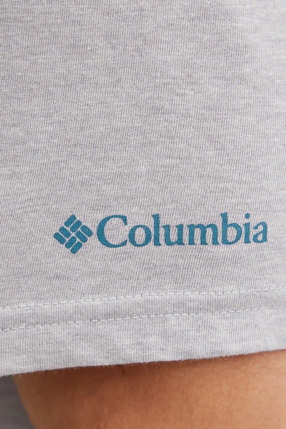Pamučna majica Columbia 1888813 siva