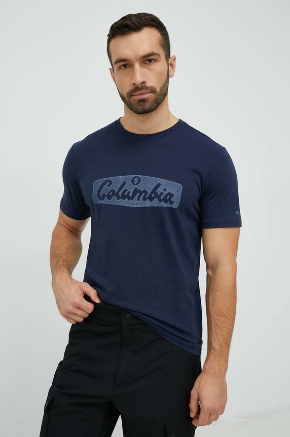 Columbia - T-shirt granatowy 1888813