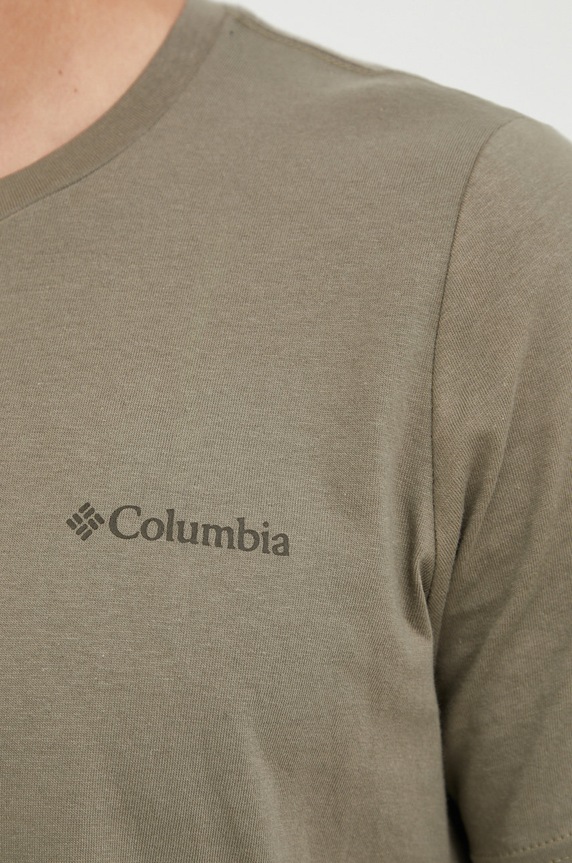 Columbia pamut póló Rapid Ridge Back Graphic 1934824 zöld