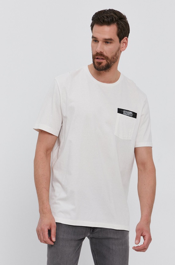 Tričko AllSaints biela MD013U