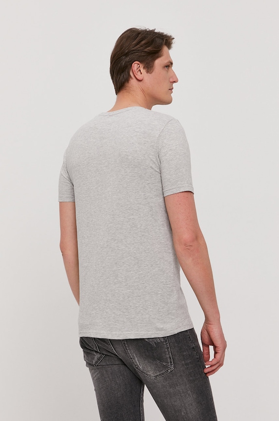 Odzież Aeronautica Militare T-shirt lounge AM1UTI001 szary