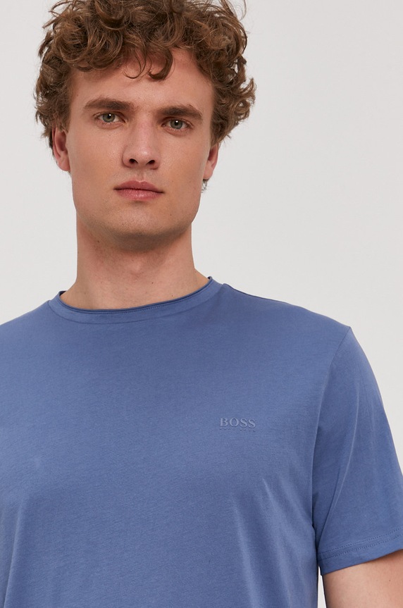 BOSS T-shirt BOSS CASUAL 50415523 niebieski 50415523