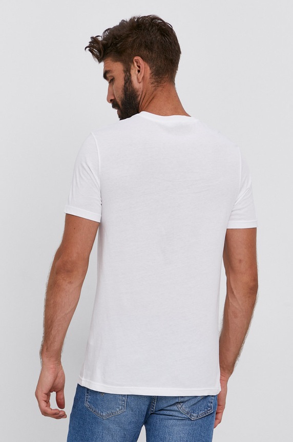 Odzież United Colors of Benetton T-shirt bawełniany 3U53J4231.101 biały