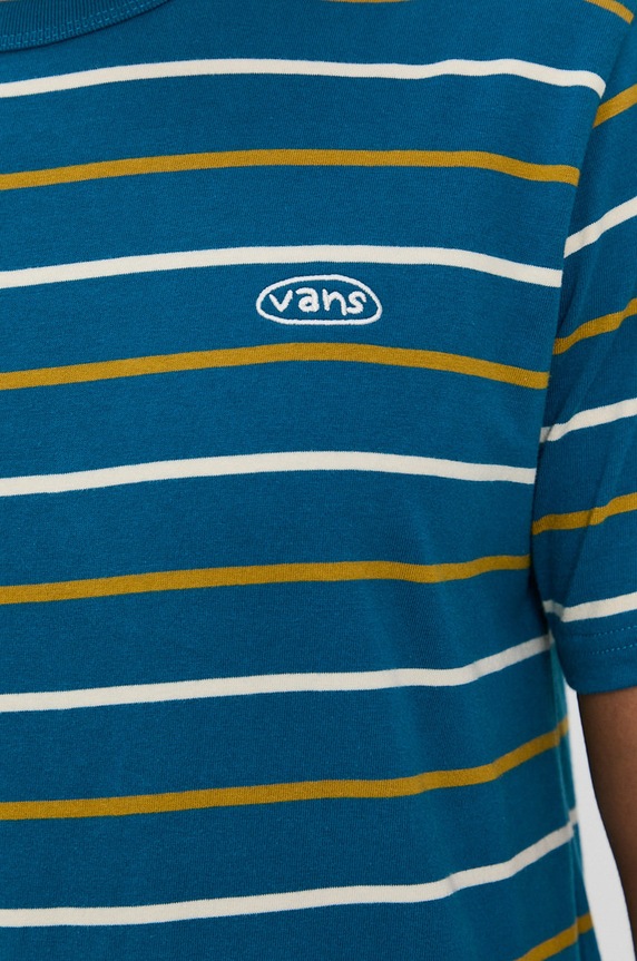 Vans T-shirt VN0A54BL1QQ1 niebieski