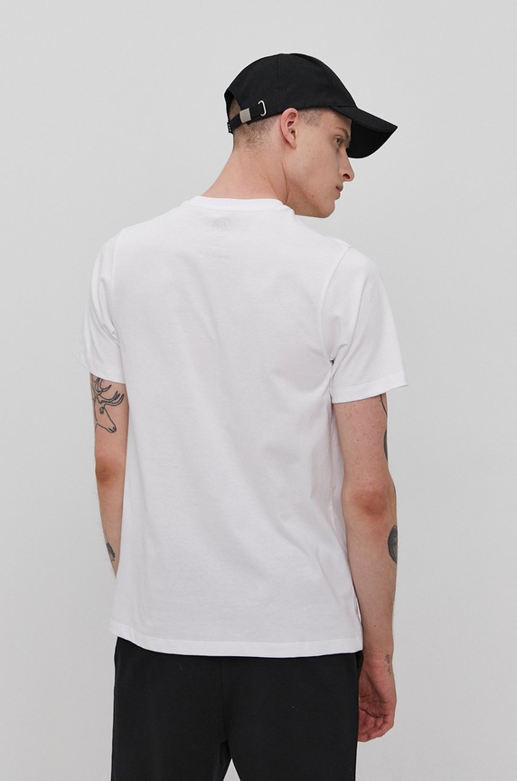 47 brand T-shirt BB017TEMIME544103WW biały