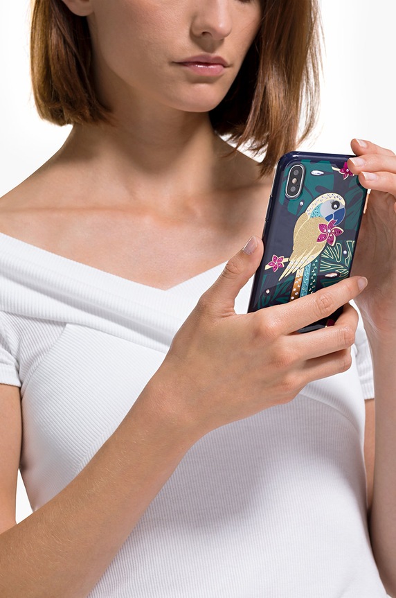 Puzdro na mobil Swarovski Tropica iPhone Xs Max viacfarebná 5533973