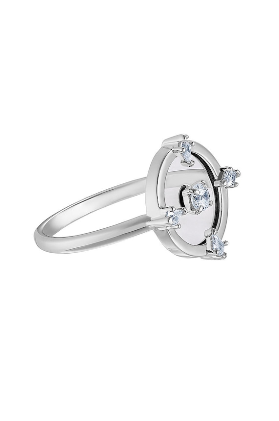 Prstýnek Swarovski 5552877 stříbrná SS22