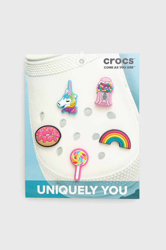 Bedževi za obuću Crocs šarena Everything.Nice.5.Pack