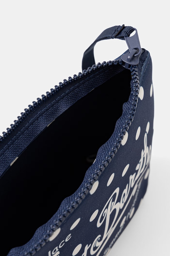 MC2 Saint Barth kozmetična torbica ženska mornarsko modra ALIN001