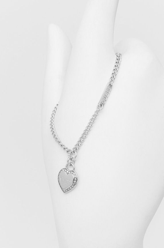 Guess bransoletka srebrny JUBB01.422JW