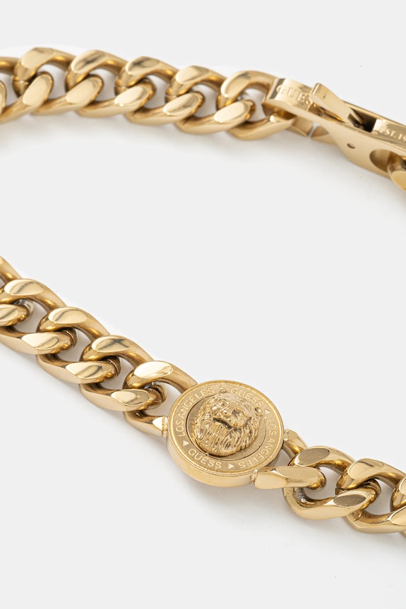 Guess bransoletka JUMB01.309JW złoty AW25