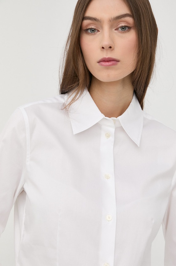 BOSS koszula bawełniana 50457915 biały 50457915