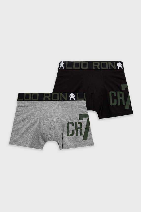 CR7 Cristiano Ronaldo gyerek boxer (2 db) elasztikus boxeralsó többszínű 84100.51.151
