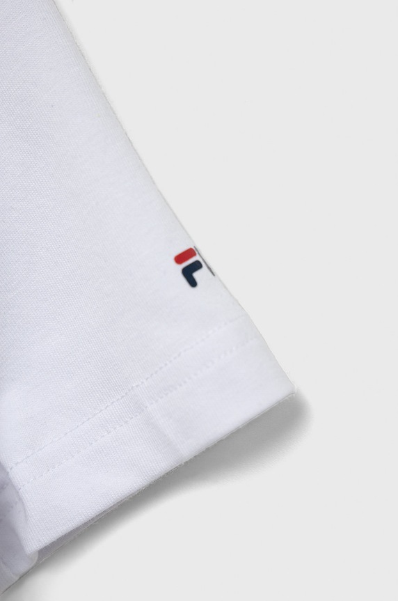 CHLAPEC Dětské tričko Fila FU1025 bílá