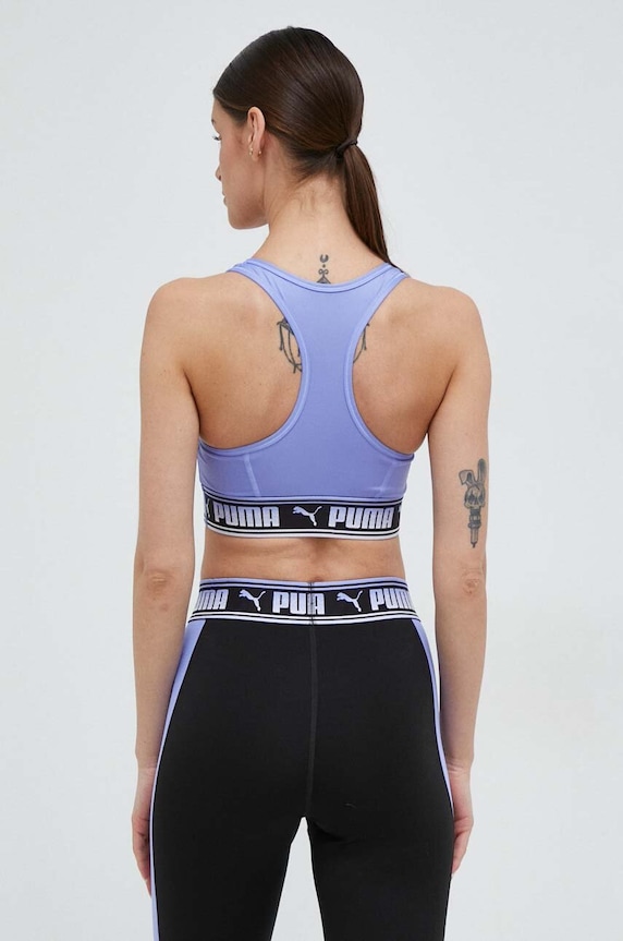 Oblečení Sportovní podprsenka Puma Strong 521599 fialová