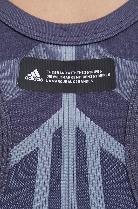 adidas Performance biustonosz sportowy HA4331 HA4331 fioletowy