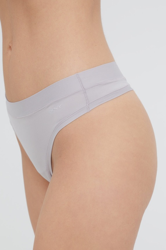 DKNY stringi damskie DK8961 szary AA00