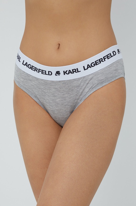 Kalhotky Karl Lagerfeld kalhotky šedá 211W2125.51