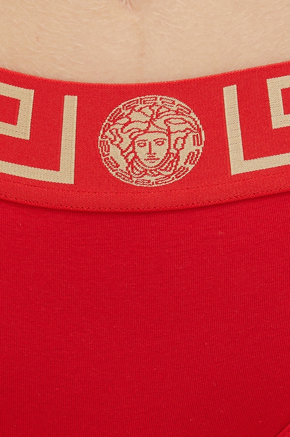 Abbigliamento Versace mutande AUD01050 rosso