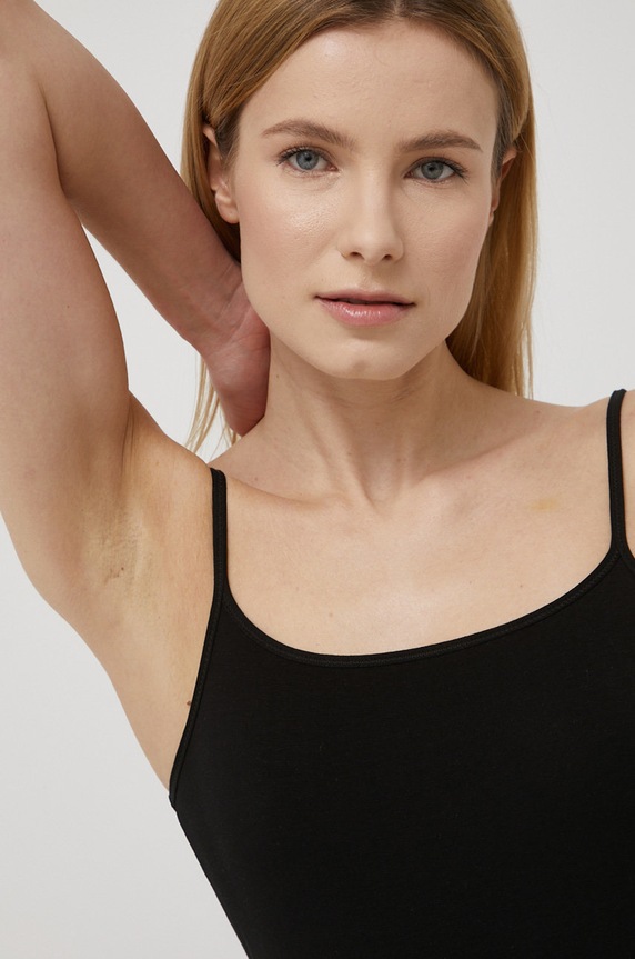 Top πιτζάμας United Colors of Benetton μαύρο 3OP81H139.100