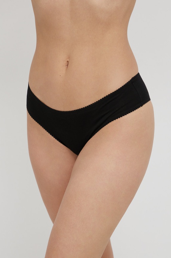 United Colors of Benetton chiloti figi negru 3OP81S1X9.100