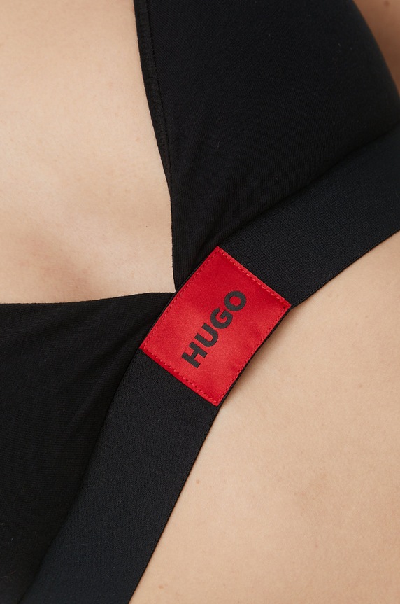HUGO biustonosz TRIANGLE RED LABEL czarny 50469647