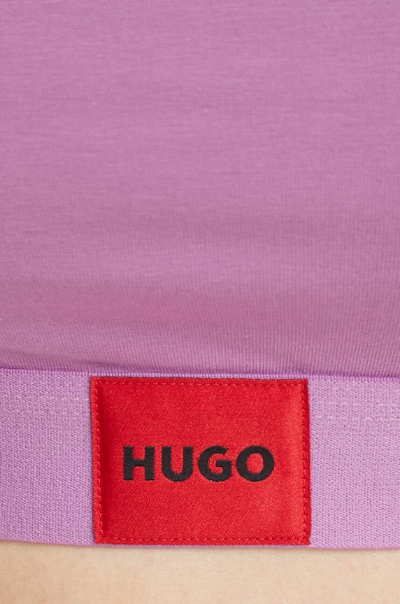 Podprsenka HUGO fialová 50469652