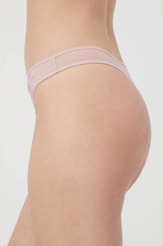 Calvin Klein Underwear stringi 000QF6816E.PPYY różowy AA00