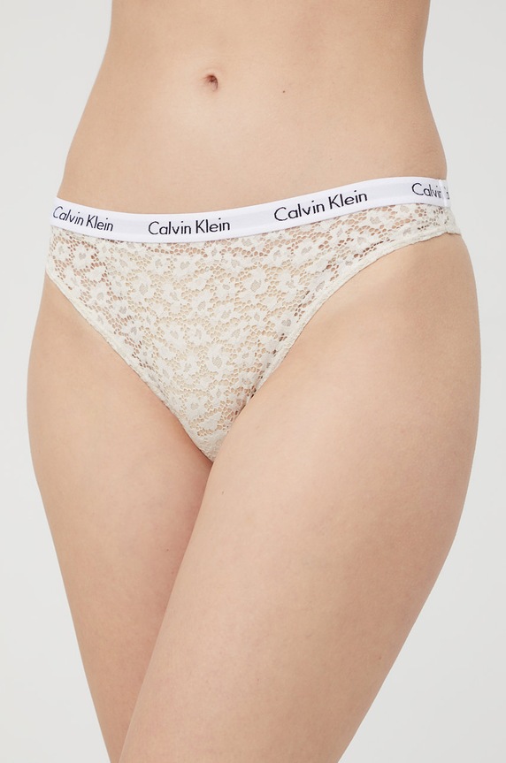 Odzież Calvin Klein Underwear figi (3-pack) 000QD3925E.PPYY czerwony