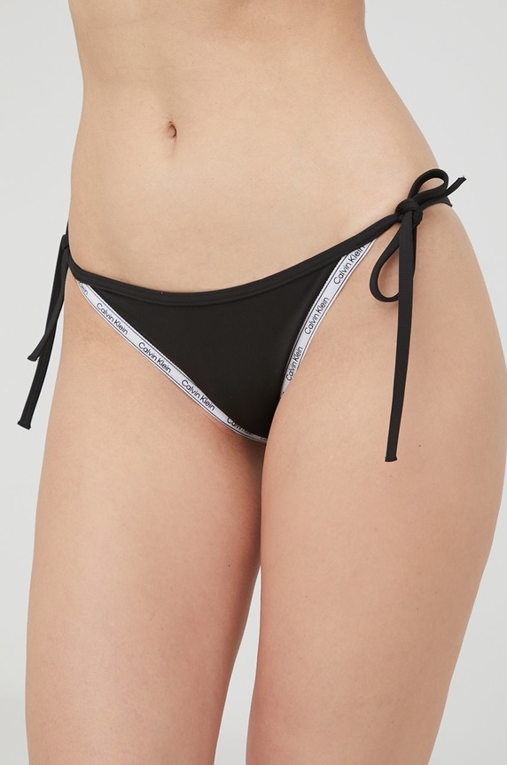 Plavkové nohavičky Calvin Klein spodný čierna KW0KW01711.PPYY