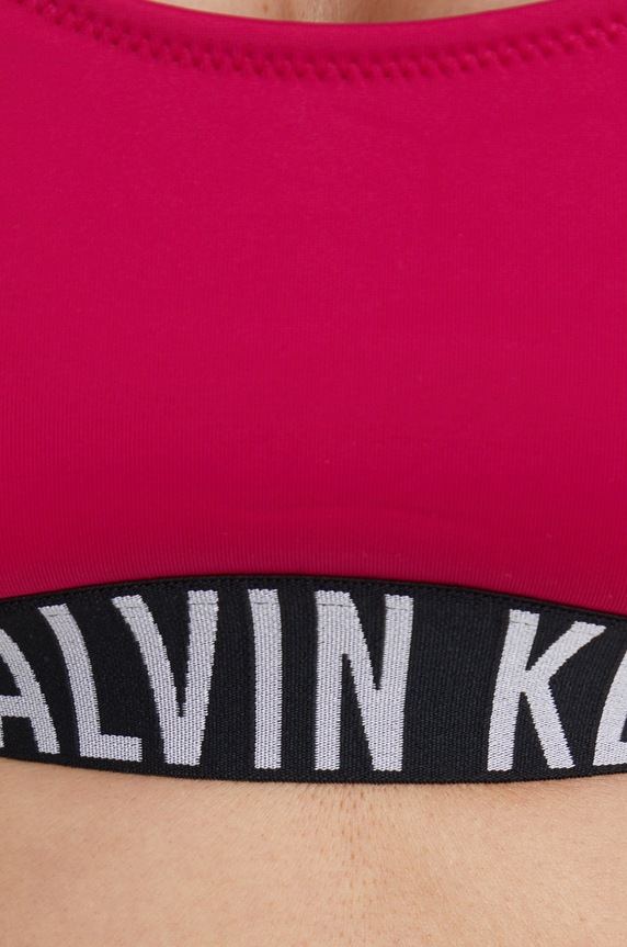 Odzież Calvin Klein biustonosz kąpielowy KW0KW01839.PPYY różowy
