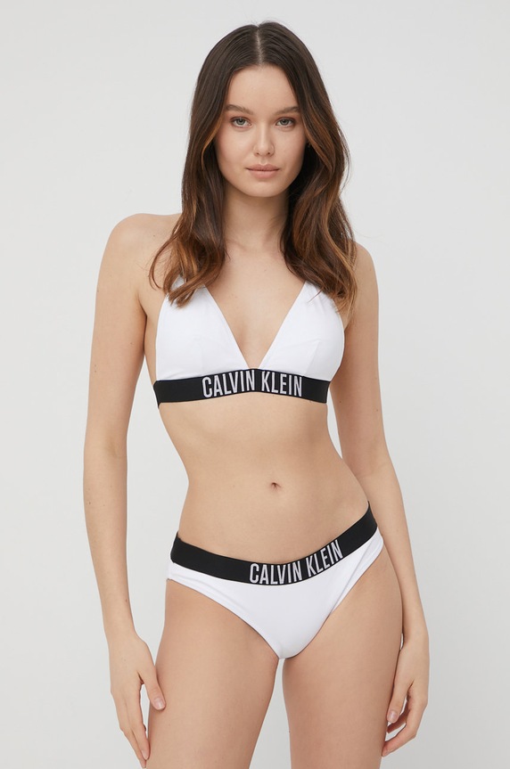 Calvin Klein slip da bikini KW0KW01859.PPYY bianco SS22